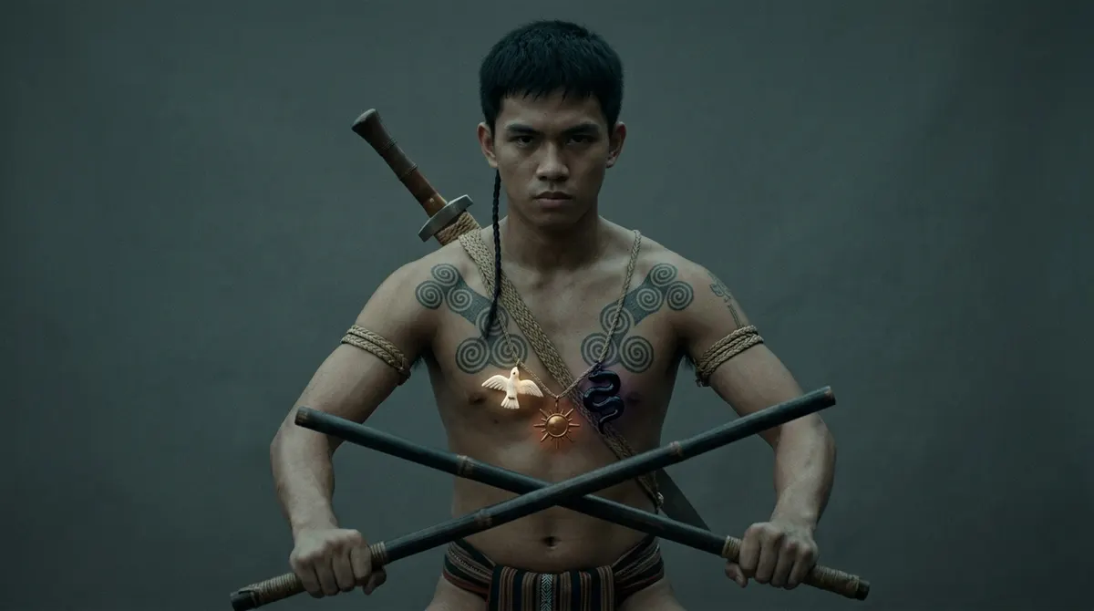 Selected still of the warrior